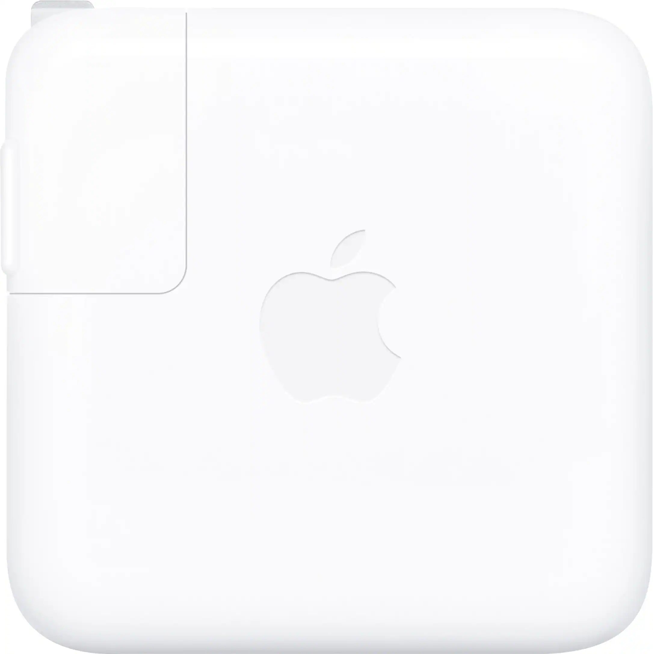 Front. Apple - 70W USB-C Power Adapter - White.