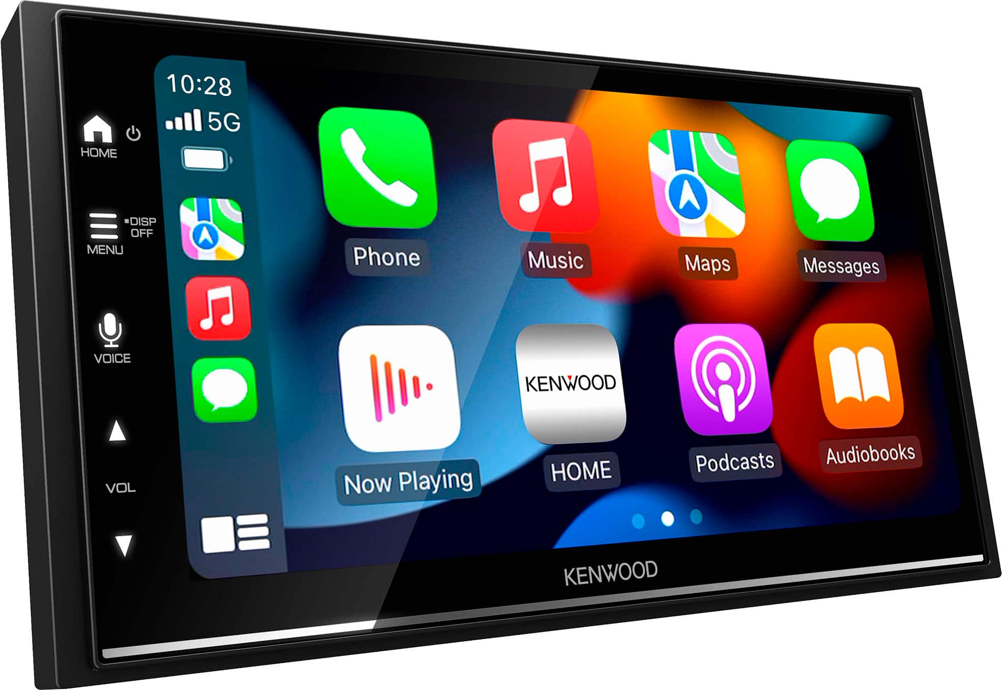 Alt View 12. Kenwood - 6.8" - Android Auto & Apple CarPlay - Built-in Bluetooth - In-Dash Digital Media Receiver - Black.