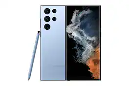 Samsung - Pre-Owned Excellent Galaxy S22 Ultra 5G 128GB (Unlocked) - Sky Blue