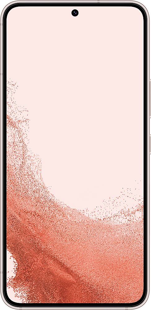 Angle. Samsung - Pre-Owned Galaxy S22+ 5G 256GB (Unlocked) - Pink Gold.