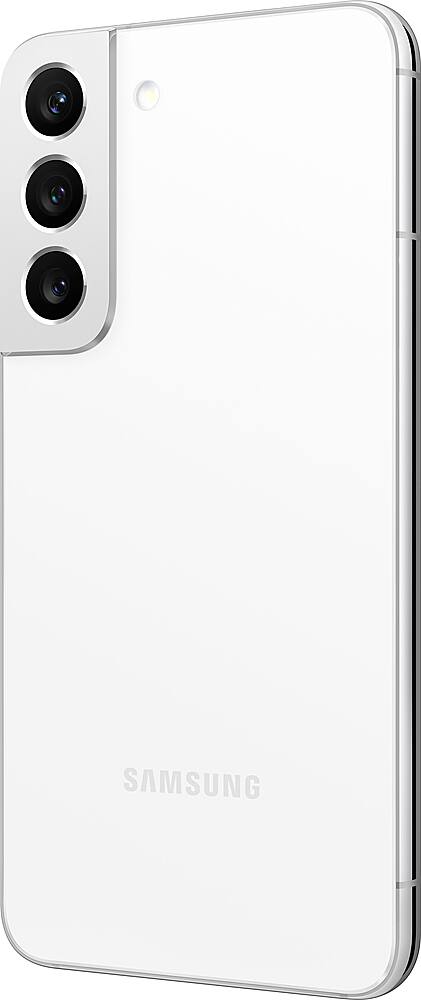 Alt View 2. Samsung - Pre-Owned Galaxy S22+ 5G 128GB (Unlocked) - Phantom White.