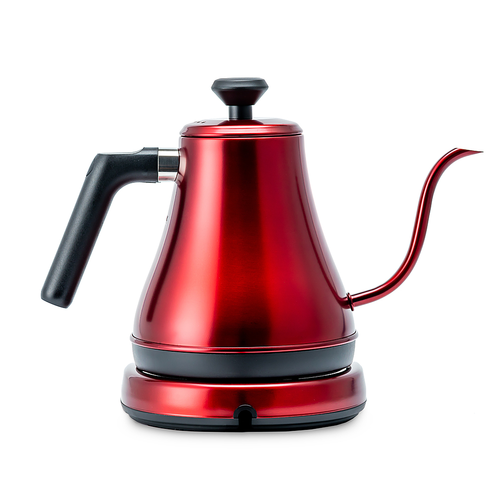 VIVEFOX Electric Gooseneck Kettle, Stainless Steel Ultra Fast Boiling Hot  Water Kettle for Pour Over Coffee & Tea, Leak-Proof Design(Red) 