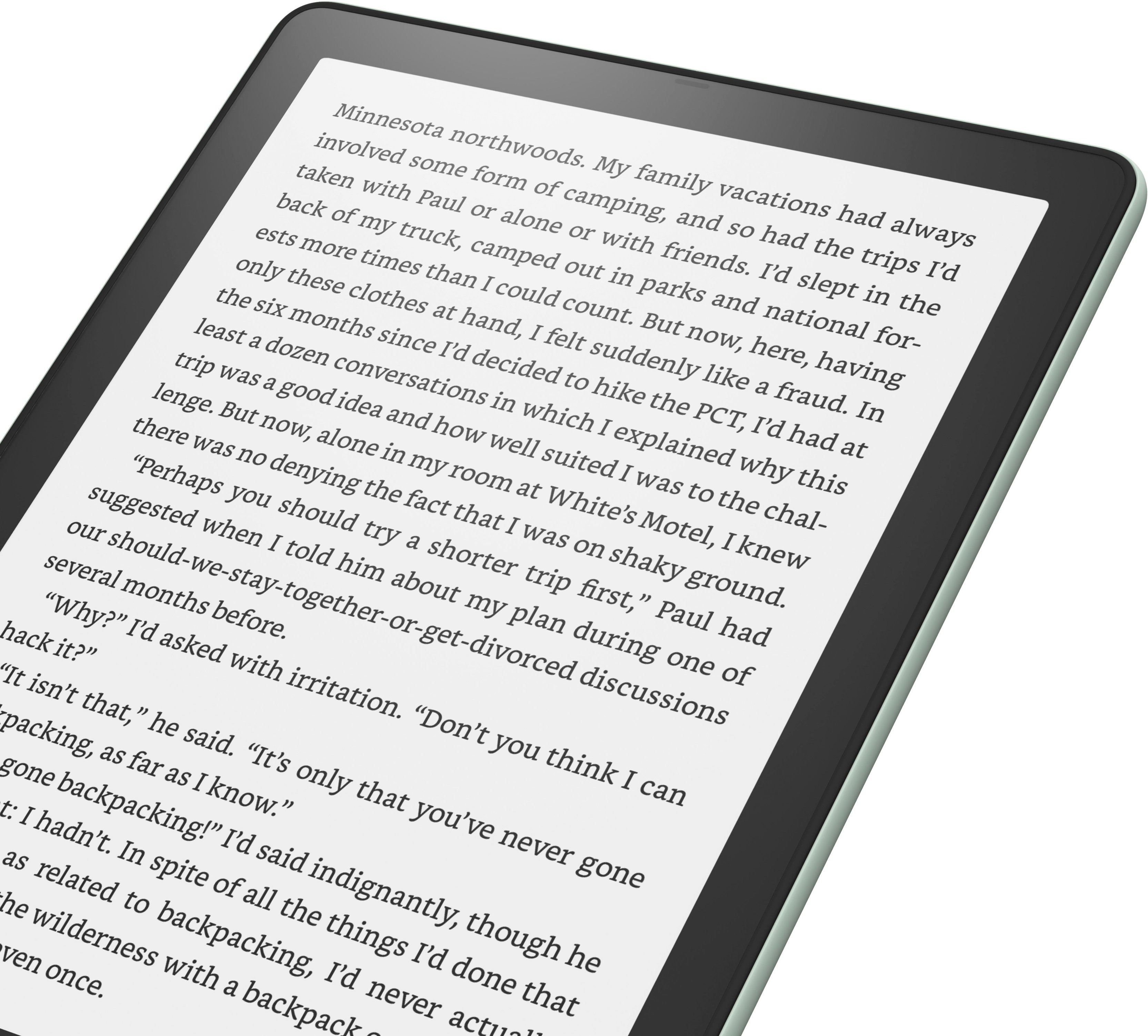 Amazon Kindle Paperwhite Signature Edition 32GB 2023 Agave Green B09TN8DRY9  - Best Buy