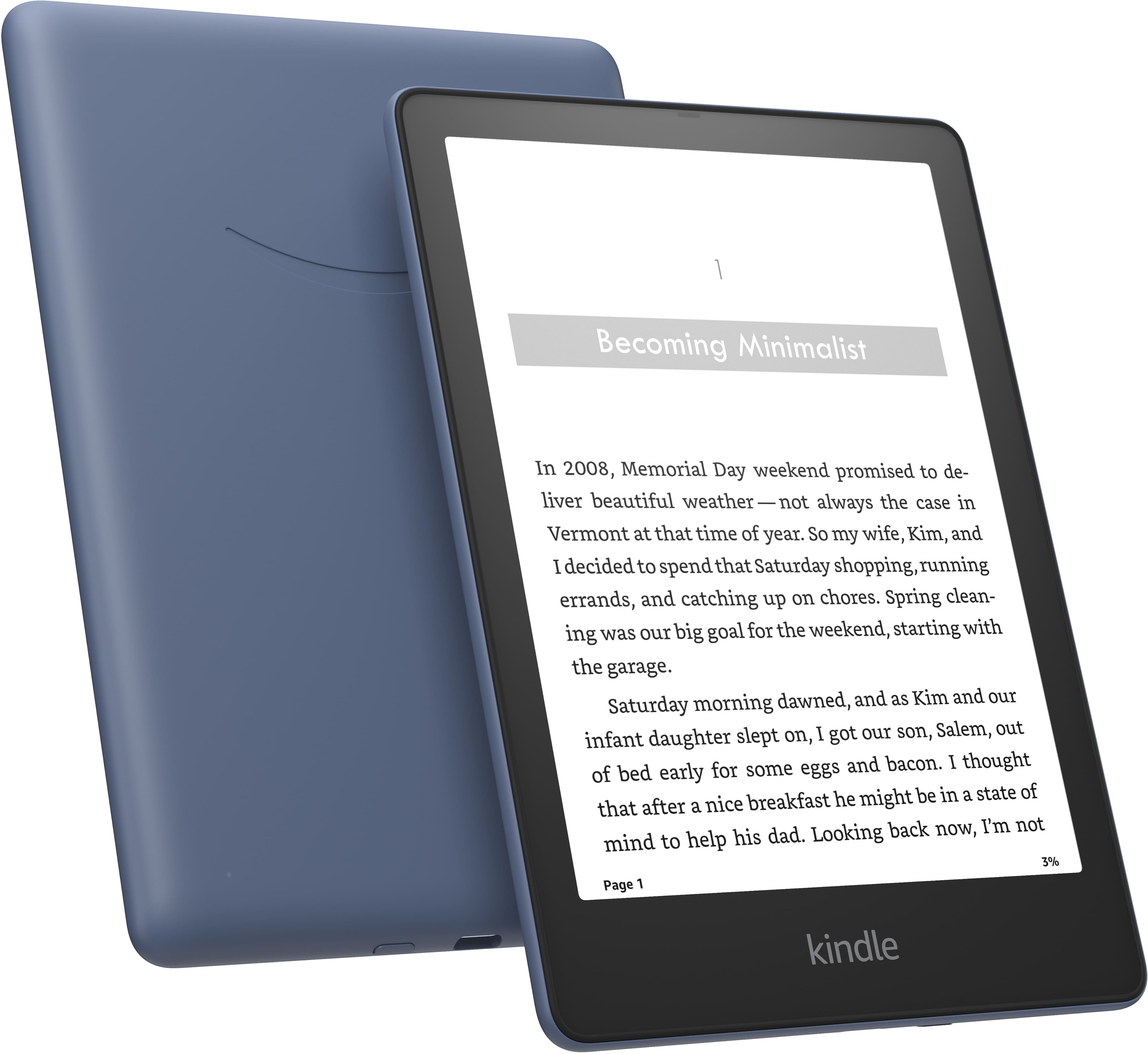 Amazon Kindle PaperWhiteシグニチャーエディション32GB-