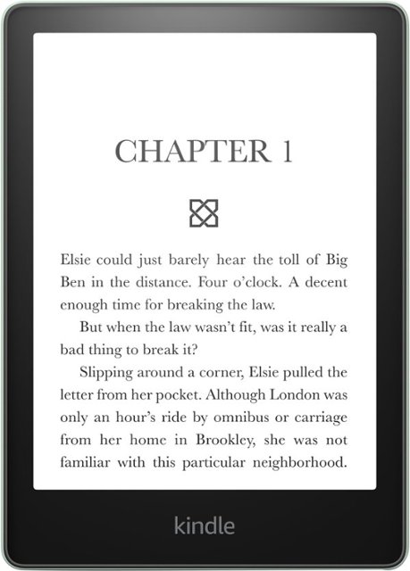 Kindle Paperwhite (10th Generation) 8GB, Wi-Fi, 6in - Sage (with  Special Offers) for sale online
