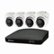 Alt View Zoom 17. Swann - 4 Channel, 4 Dome Camera,  Indoor/Outdoor, Wired 1080p Full HD DVR Security System with 64GB Micro SD Card - Black/White.