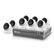 Alt View 17. Swann - 8 Channel, 8 Dome Camera Indoor/Outdoor Wired 1080p Full HD 1TB DVR Security System - White.