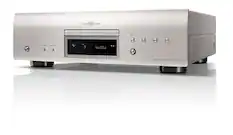 Front. Denon - DCD-1700NE CD/SACD Player - Silver.