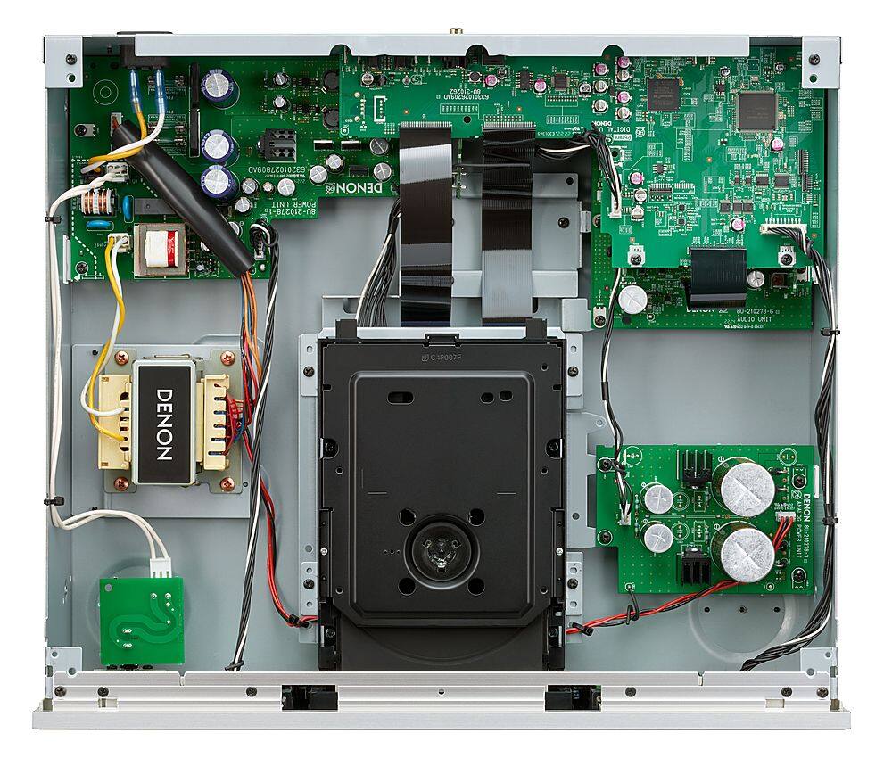 Alt View 11. Denon - DCD-1700NE CD/SACD Player - Silver.