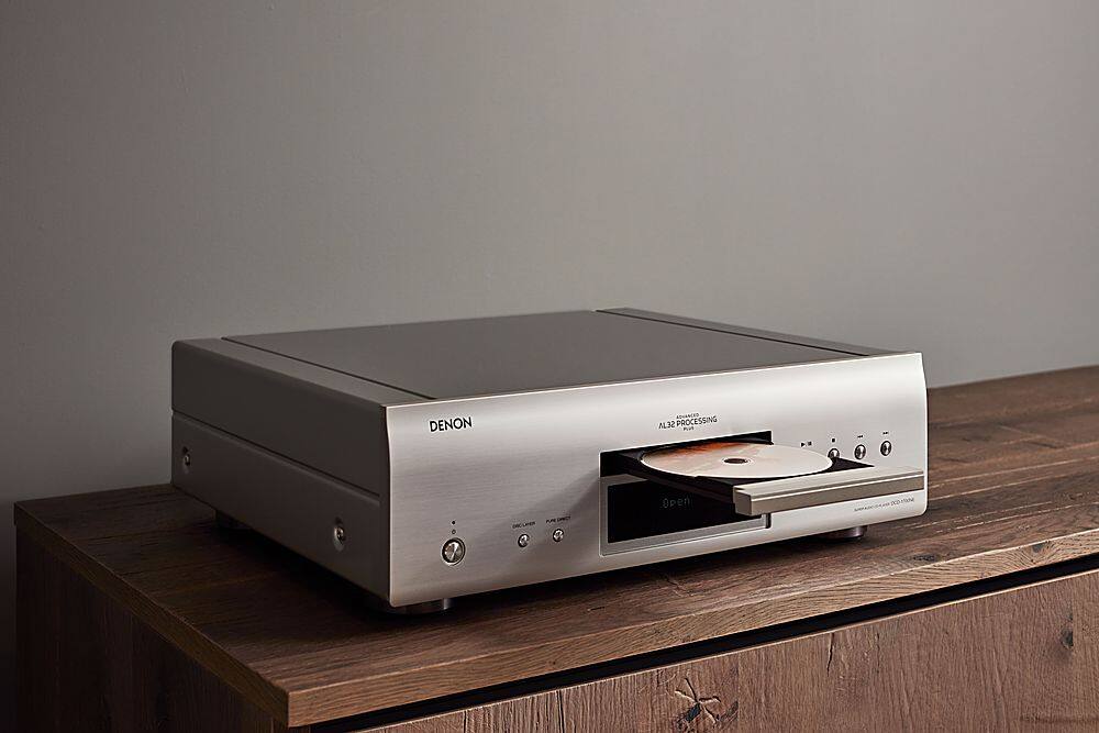 Alt View 15. Denon - DCD-1700NE CD/SACD Player - Silver.
