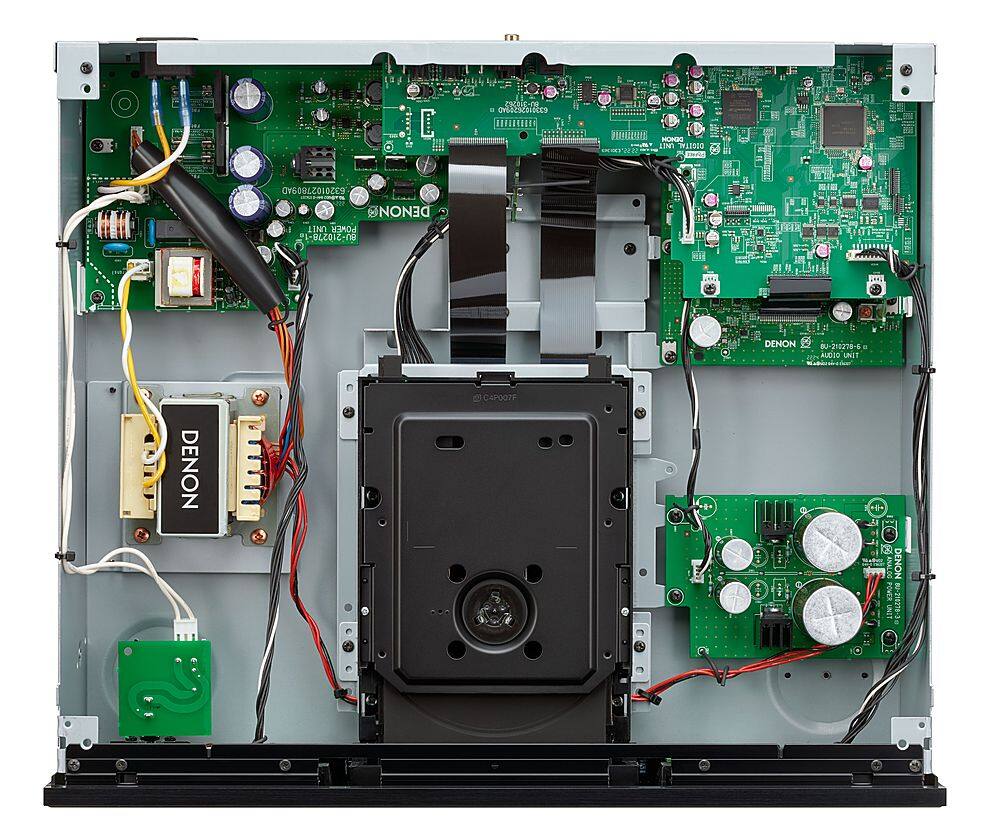 Alt View 11. Denon - DCD-1700NE CD/SACD Player - Black.