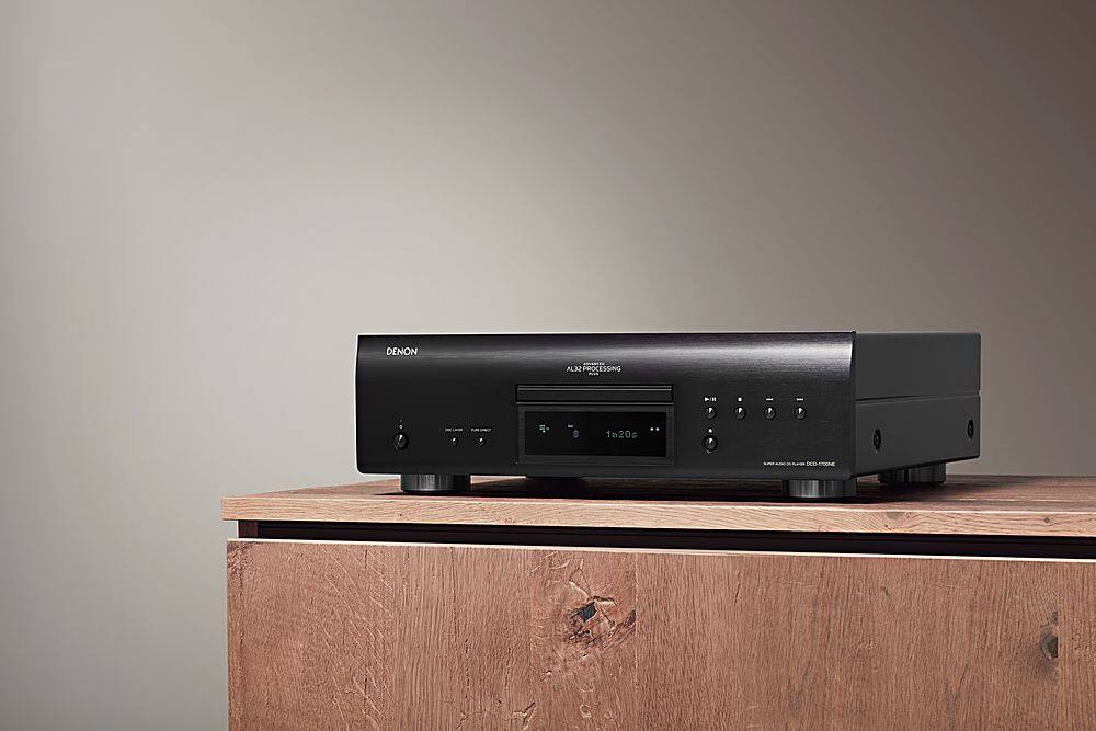 Alt View 15. Denon - DCD-1700NE CD/SACD Player - Black.