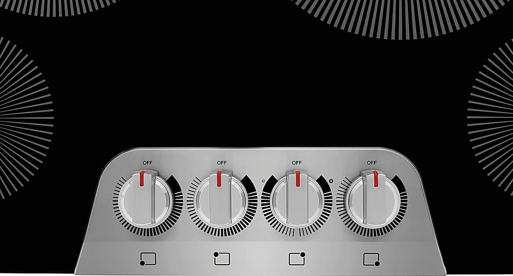 Alt View 12. Frigidaire - Gallery 30 inch Built-In Electric Cooktop - Stainless Steel.