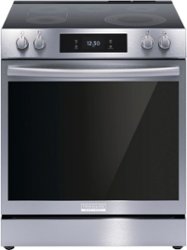 Frigidaire - Gallery 6.2 Cu. Ft. Freestanding Electric Total Convection Range - Stainless steel - Angle_Zoom