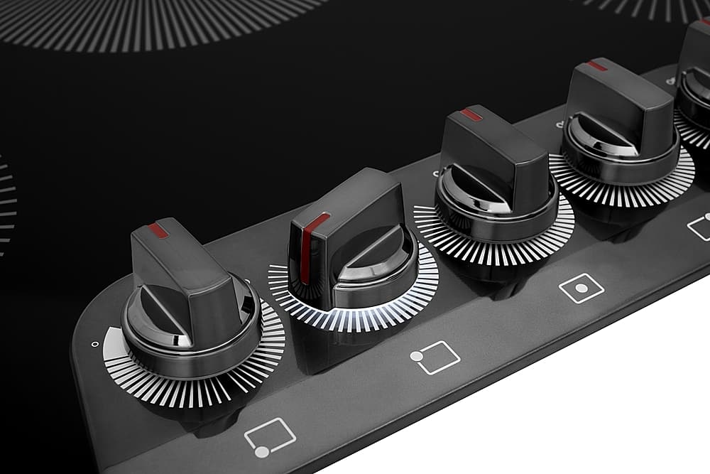 Alt View 11. Frigidaire - Gallery 30 inch Built-In Electric Cooktop - Black Stainless Steel.