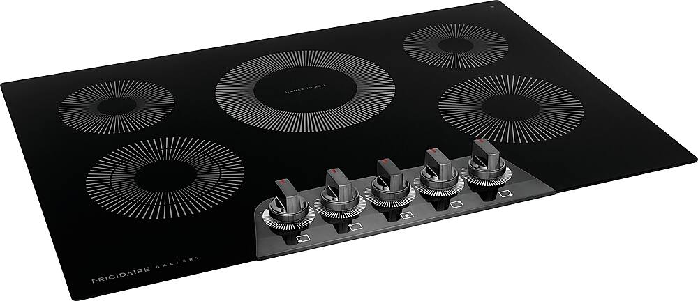 Alt View 14. Frigidaire - Gallery 30 inch Built-In Electric Cooktop - Black Stainless Steel.