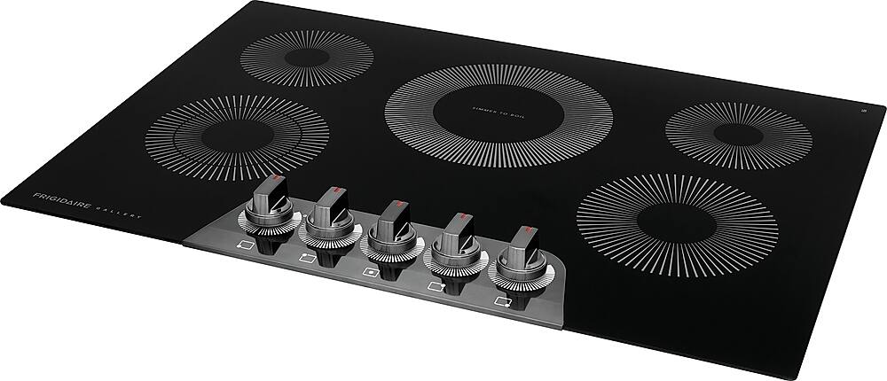 Alt View 15. Frigidaire - Gallery 30 inch Built-In Electric Cooktop - Black Stainless Steel.