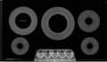 Frigidaire - Gallery 36" Built-In Electric Cooktop - Black Stainless Steel