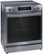 Alt View Zoom 2. Frigidaire - Gallery 6.2 Cu. Ft. Freestanding Electric Convection Range with Self Clean and Air Fry - Black Stainless Steel.