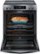 Angle Zoom. Frigidaire - Gallery 6.2 Cu. Ft. Freestanding Electric Convection Range with Self Clean and Air Fry - Black Stainless Steel.