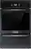 Front. Frigidaire - Gallery 24 inch Single Gas Wall Oven with Air Fry - Black.