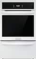 Frigidaire - Gallery 24 inch Single Gas Wall Oven with Air Fry - White