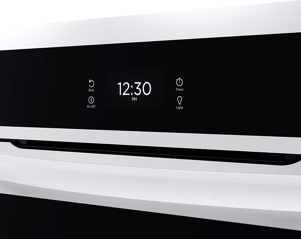 Alt View 1. Frigidaire - Gallery 24 inch Single Gas Wall Oven with Air Fry - White.