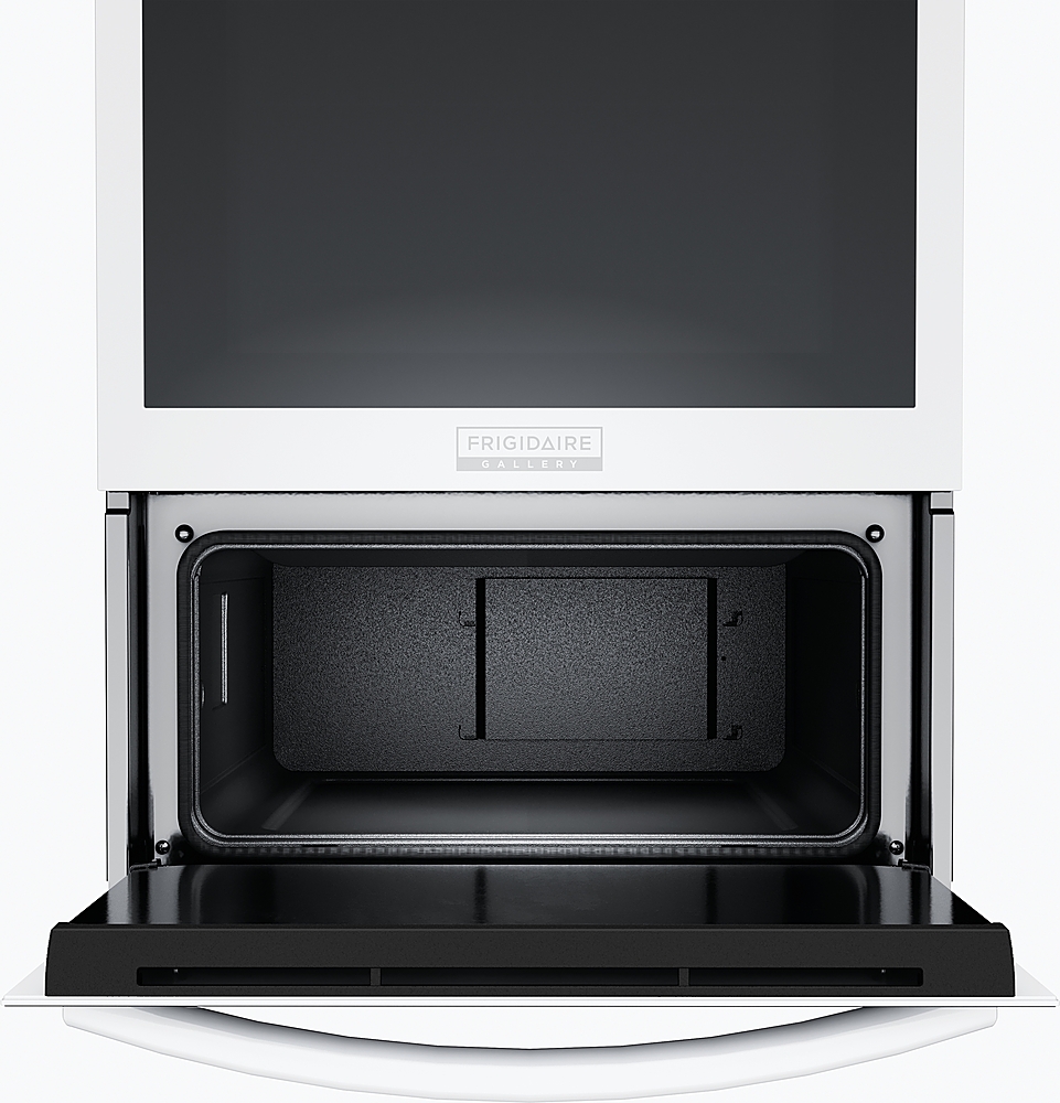 Left View: Bosch - 500 Series 30" Built-In Single Electric Convection Wall Oven - Stainless Steel