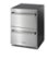Angle. Thor Kitchen - 5.4 Cu. Ft. Indoor Outdoor Refrigerator Drawers - Silver.