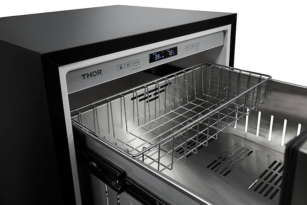 Alt View 15. Thor Kitchen - 5.4 Cu. Ft. Indoor Outdoor Refrigerator Drawers - Silver.