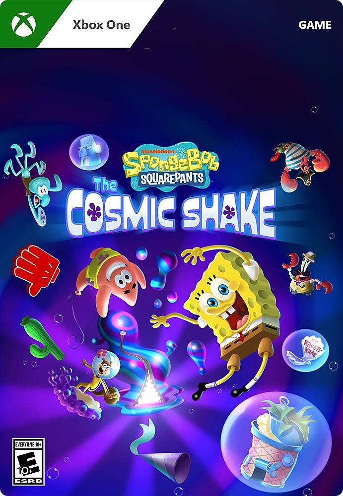 Front. THQ Nordic - SpongeBob SquarePants: The Cosmic Shake. - E10+ (Everyone 10+)