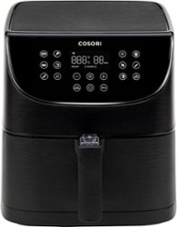 Cosori - Pro Gen 2 5.8 qt Smart Air Fryer, CS169-AF - Black - Front_Zoom