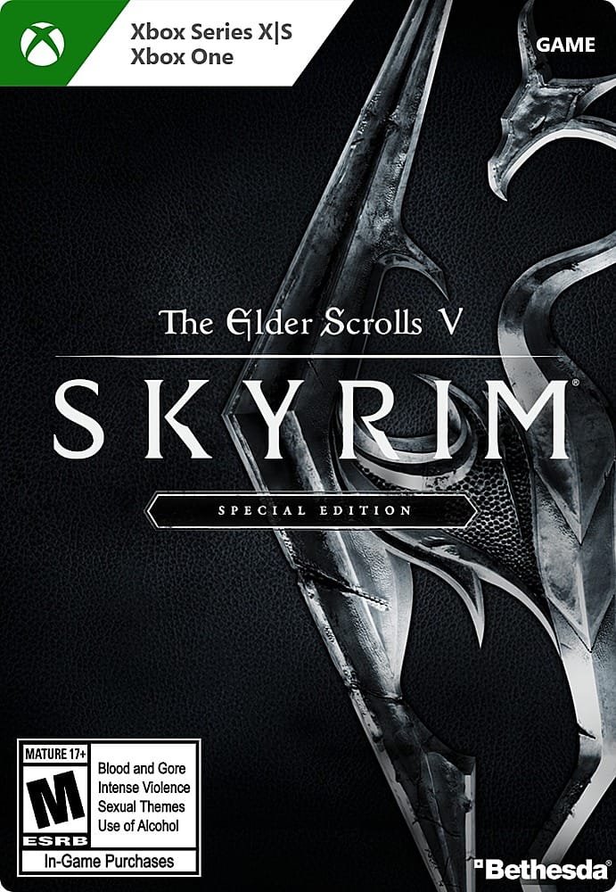 Front. Bethesda - The Elder Scrolls V: Skyrim.