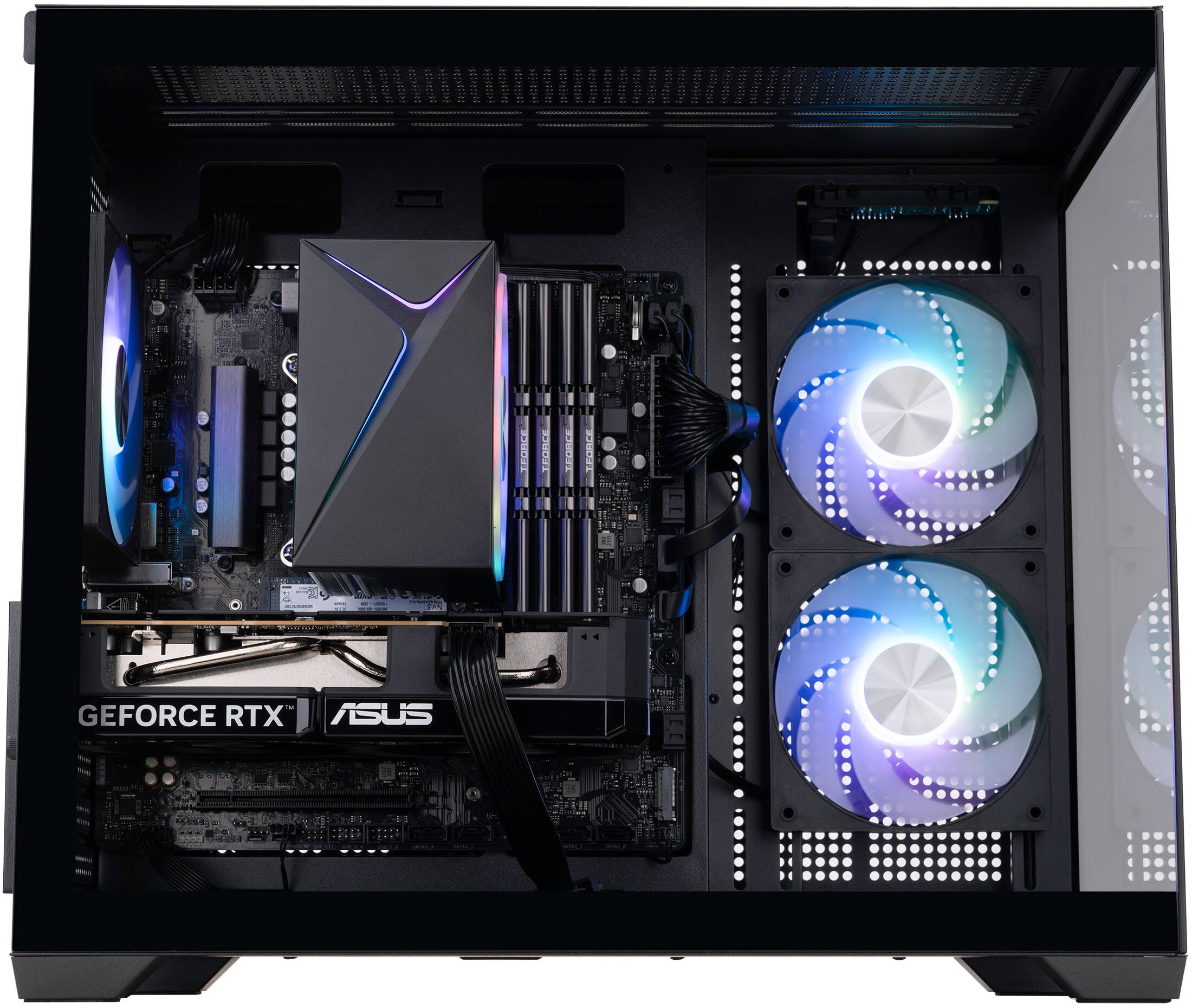 ADVANCED BATTLESTATIONS ABS Flux II Aqua Gaming PC Windows 11
