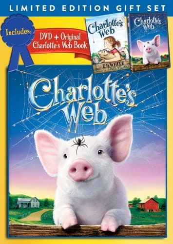 Front. Charlotte's Web (Gift Set) - DVD.