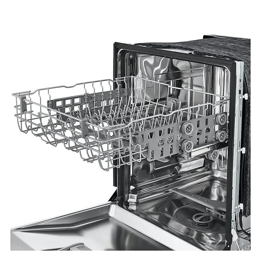 Alt View 20. LG - 24" Front Control Built-In Stainless Steel Tub Dishwasher with SenseClean and 52 dBA - Black.