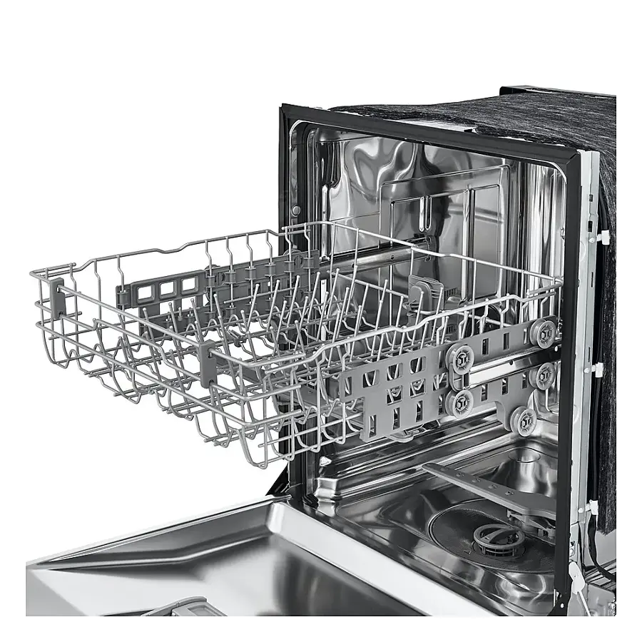 Alt View 21. LG - 24" Front Control Built-In Stainless Steel Tub Dishwasher with SenseClean and 52 dBA - Black.