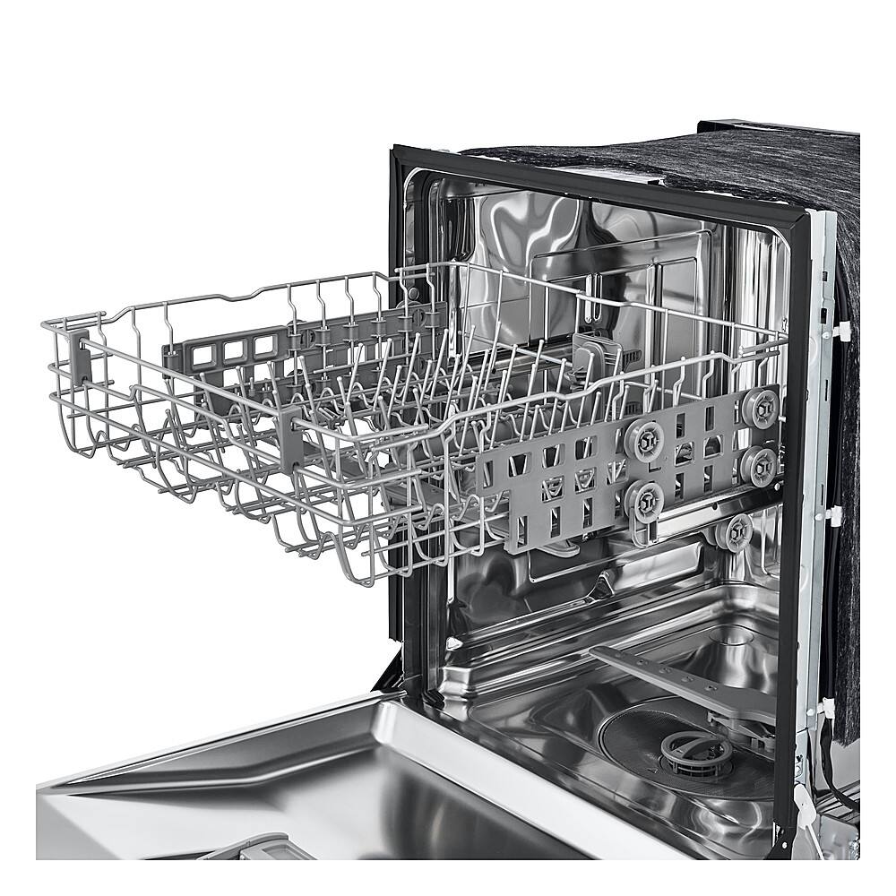 Alt View 20. LG - 24" Front Control Built-In Stainless Steel Tub Dishwasher with SenseClean and 52 dBA - White.