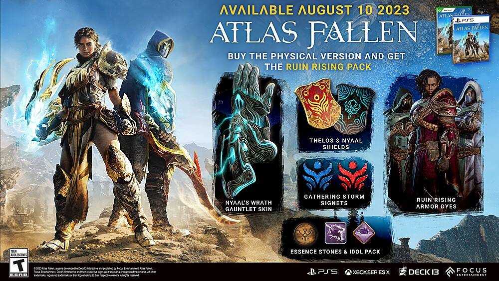 Angle. Maximum Games - Atlas Fallen.