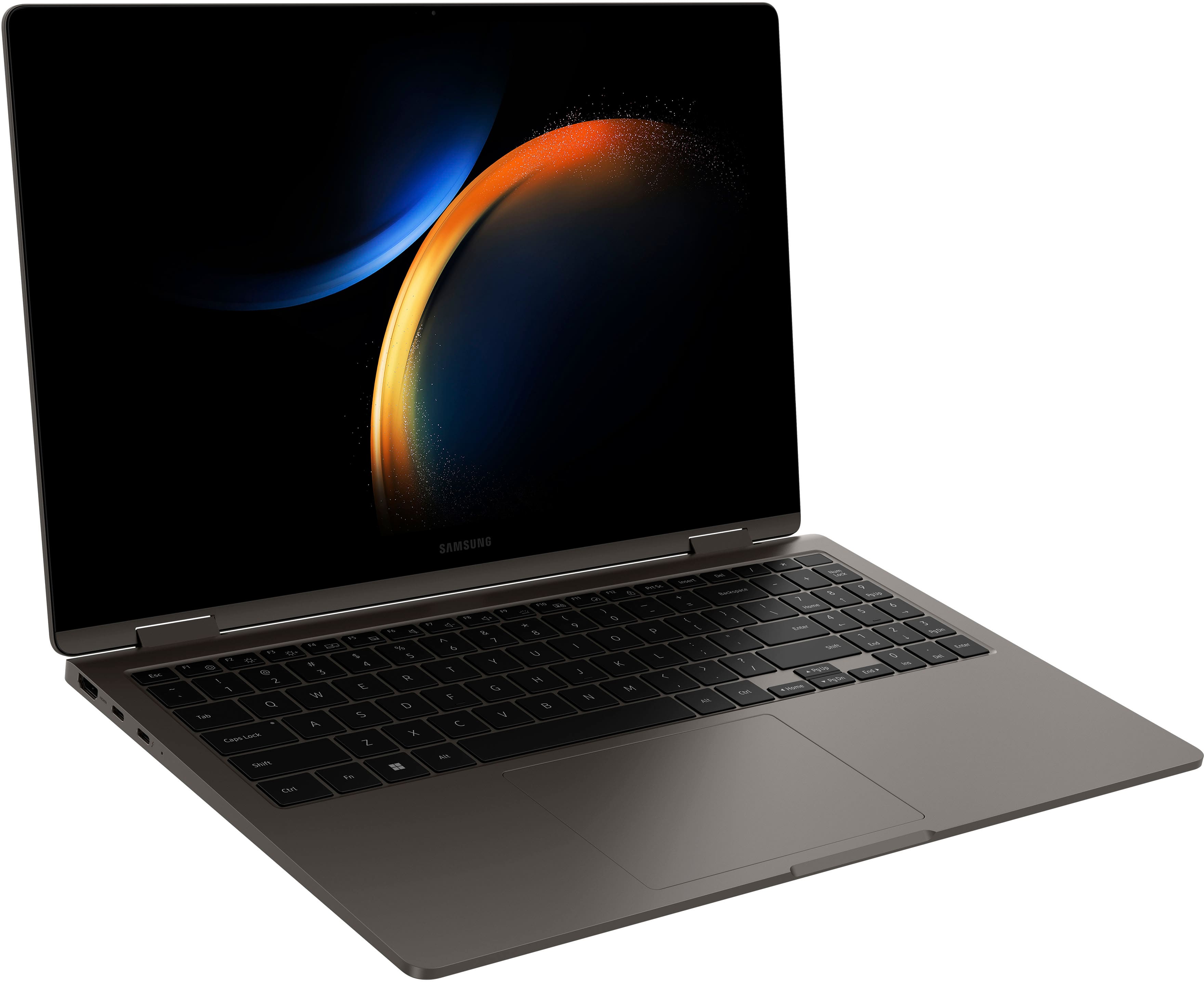Alt View 13. Samsung - Galaxy Book3 360 2-in-1 15.6" FHD AMOLED Touch Screen Laptop - Intel 13th Gen Evo Core i7-1360P - 16GB Memory -512GB SSD - Graphite.