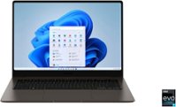 Samsung - Galaxy Book3 Pro 14" 3K AMOLED Laptop - Intel 13th Gen Evo Core i7-1360P - 16GB Memory - 512 GB SSD - Graphite - Front_Zoom