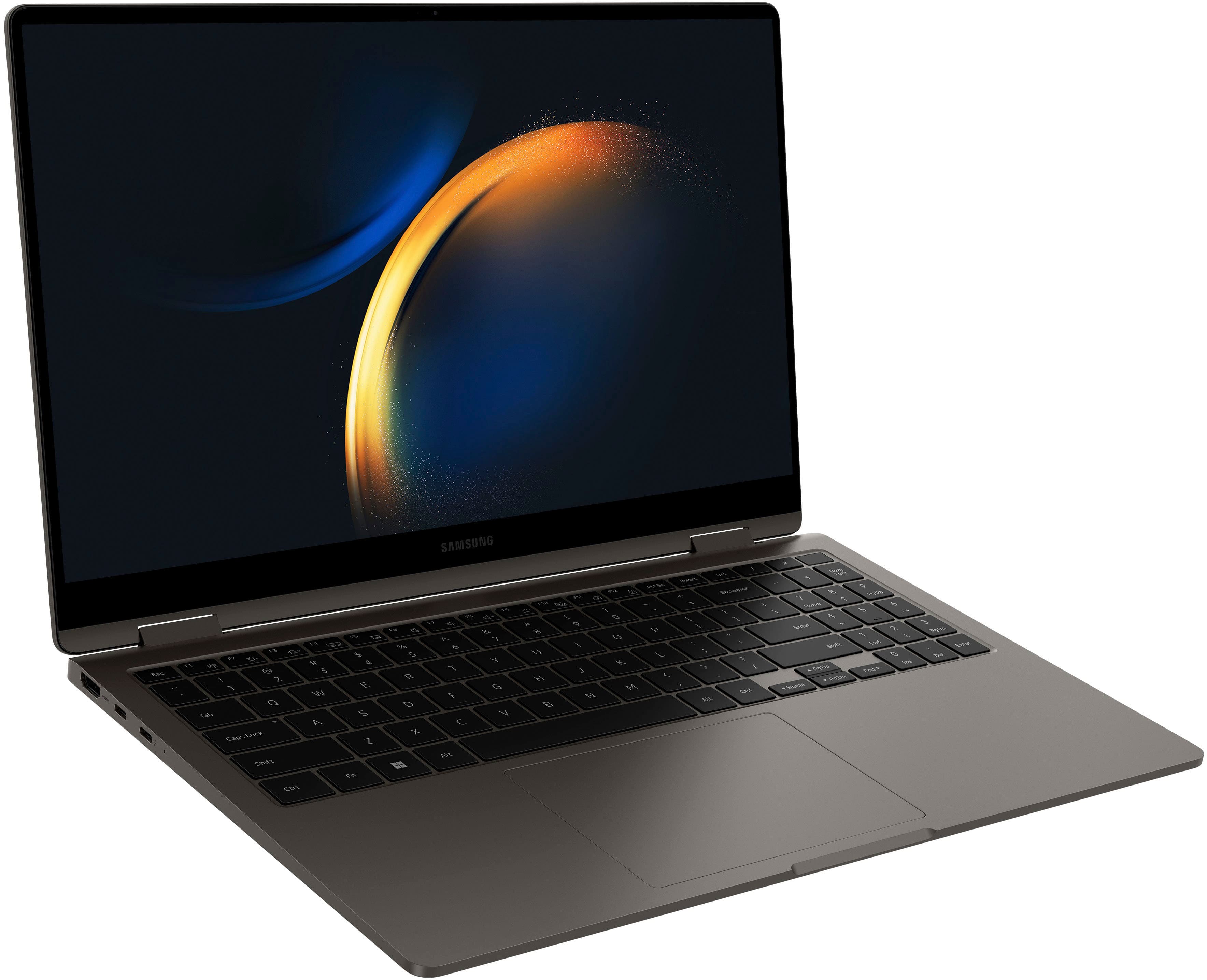 Alt View 13. Samsung - Galaxy Book3 360 2-in-1 15.6" FHD AMOLED Touch Screen Laptop - Intel 13th Gen Evo Core i7-1360P - 16GB Memory -1TB SSD - Graphite.
