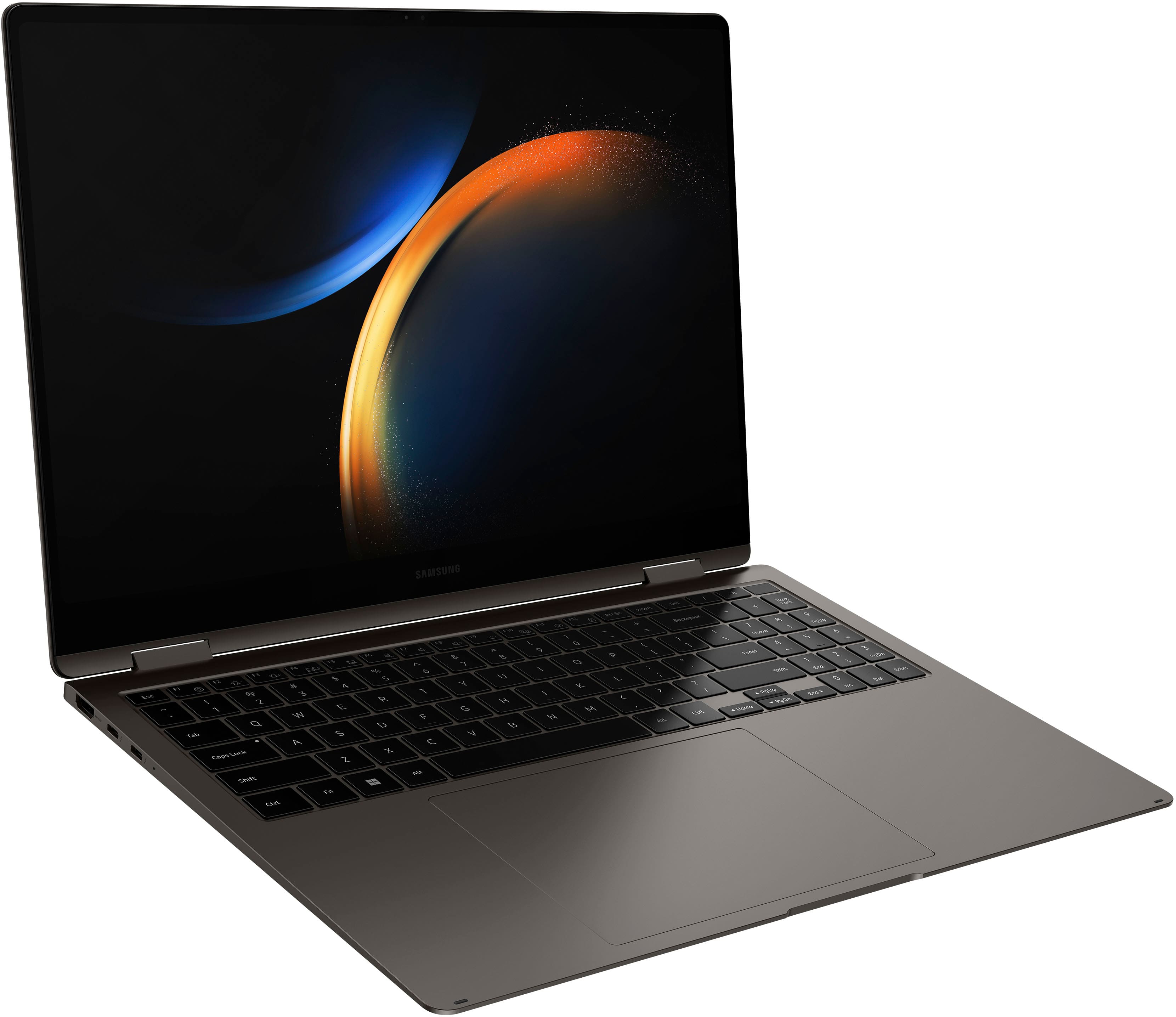 Alt View 13. Samsung - Galaxy Book3 Pro 360 2-in-1 16" 3K AMOLED Touch Screen Laptop - Intel 13th Gen Evo Core i7-1360P - 16GB Memory - 1TB SSD - Graphite.