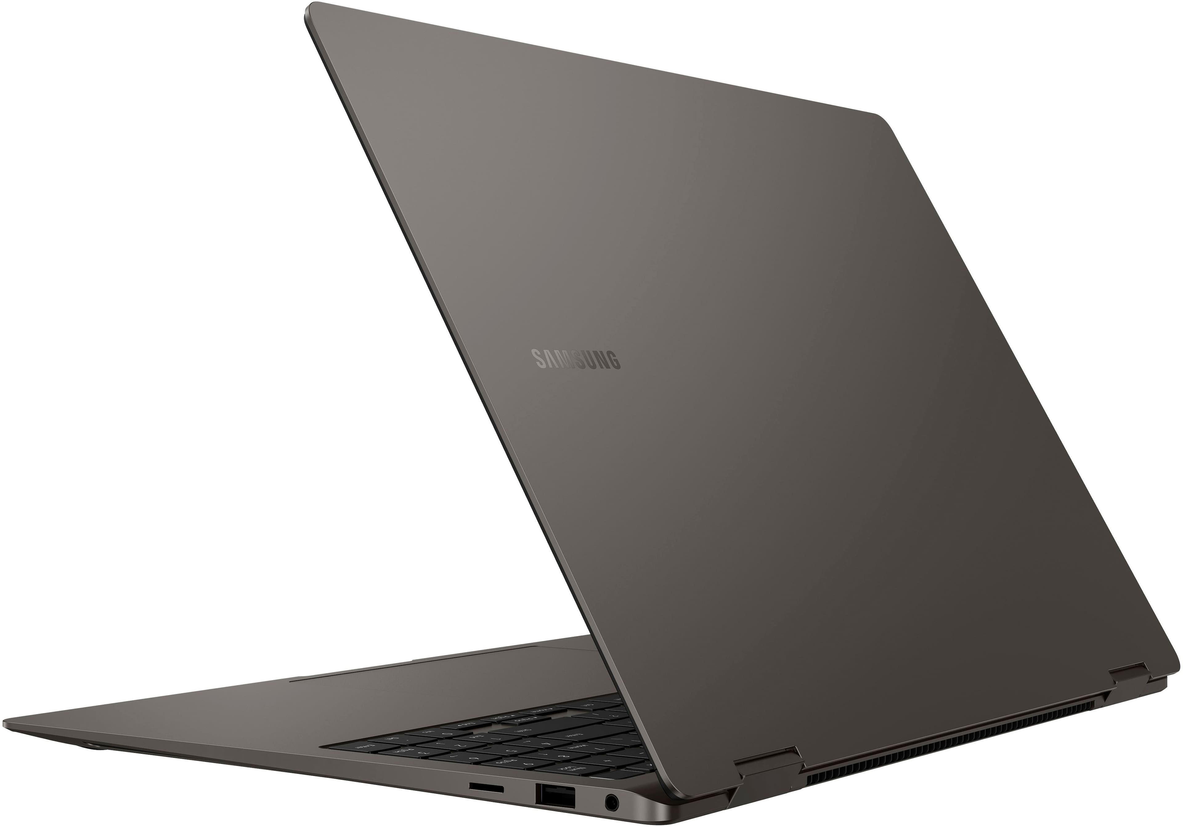 Alt View 21. Samsung - Galaxy Book3 Pro 360 2-in-1 16" 3K AMOLED Touch Screen Laptop - Intel 13th Gen Evo Core i7-1360P - 16GB Memory - 1TB SSD - Graphite.