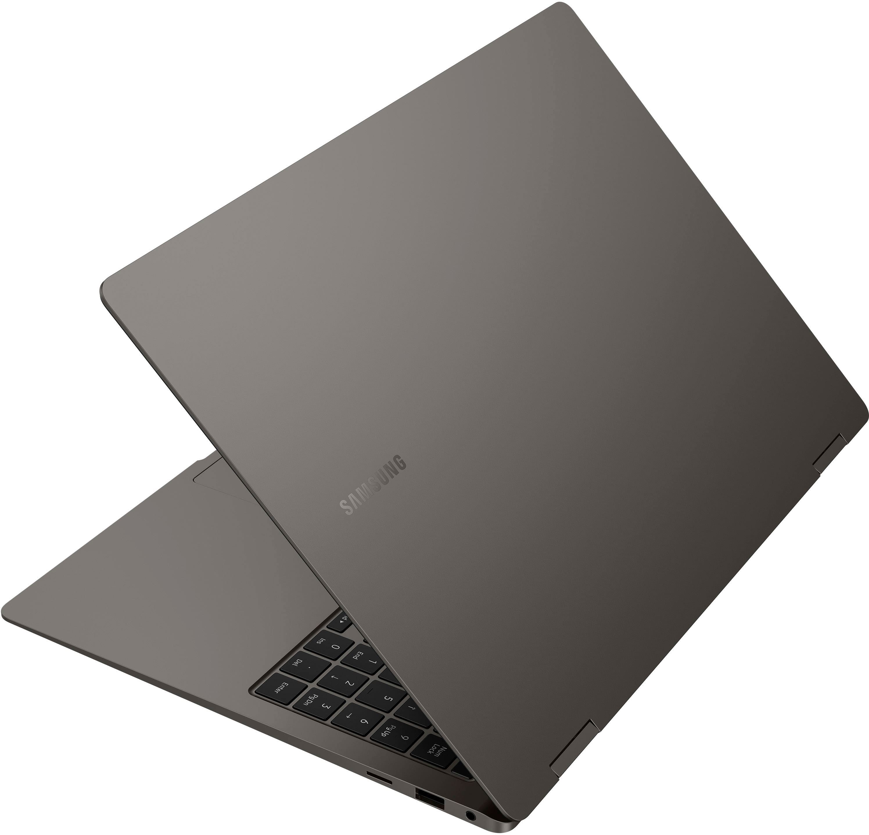 Alt View 31. Samsung - Galaxy Book3 Pro 360 2-in-1 16" 3K AMOLED Touch Screen Laptop - Intel 13th Gen Evo Core i7-1360P - 16GB Memory - 1TB SSD - Graphite.