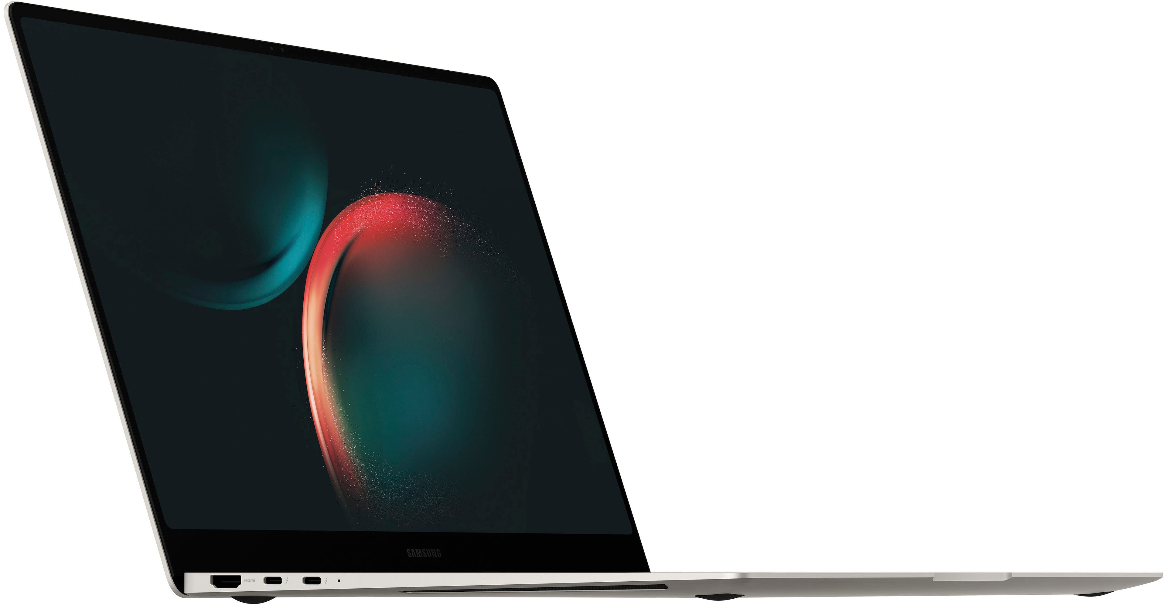 Alt View 14. Samsung - Galaxy Book3 Pro 16" 3K AMOLED Laptop - Intel 13th Gen Evo Core i7-1360P - 16GB Memory -1 TB SSD - Beige.