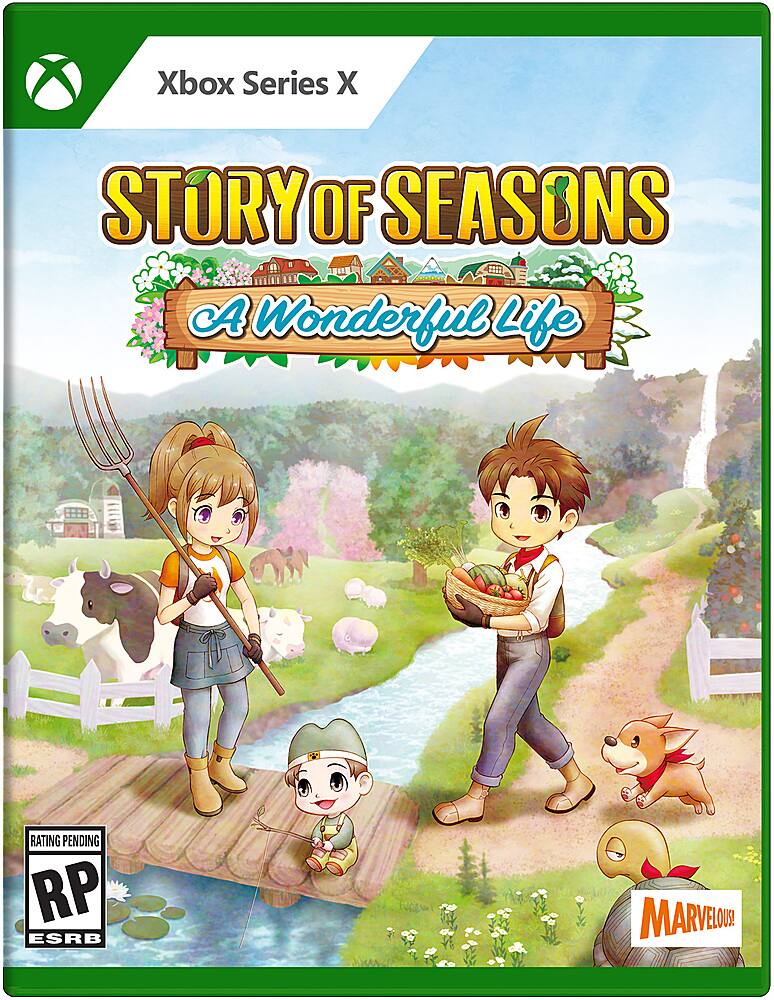 Front. XSEED Games - Story of Seasons: A Wonderful Life. - E (Everyone)