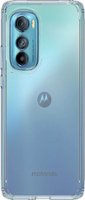 SaharaCase - Hybrid-Flex Hard Shell Series Case for Motorola Edge (2022) - Clear - Front_Zoom