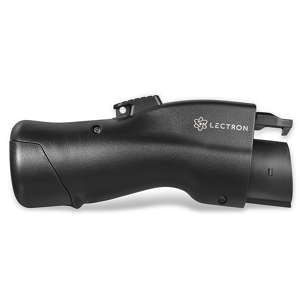 Front. Lectron - Vehicle to Load (V2L) Adapter Compatible with Hyundai Ioniq 5 - Black.