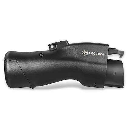 Front. Lectron - Vehicle to Load (V2L) Adapter Compatible with Hyundai Ioniq 5 - Black.